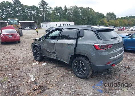 2021 Jeep Compass Trailhawk 4X4 из США, поврежденный, VIN 3C4NJDDB1MT538043